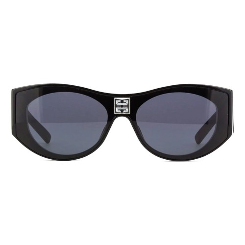 Givenchy GV40014I - 01A - 142 Napszemüvegek Fekete,Fehér Ovális