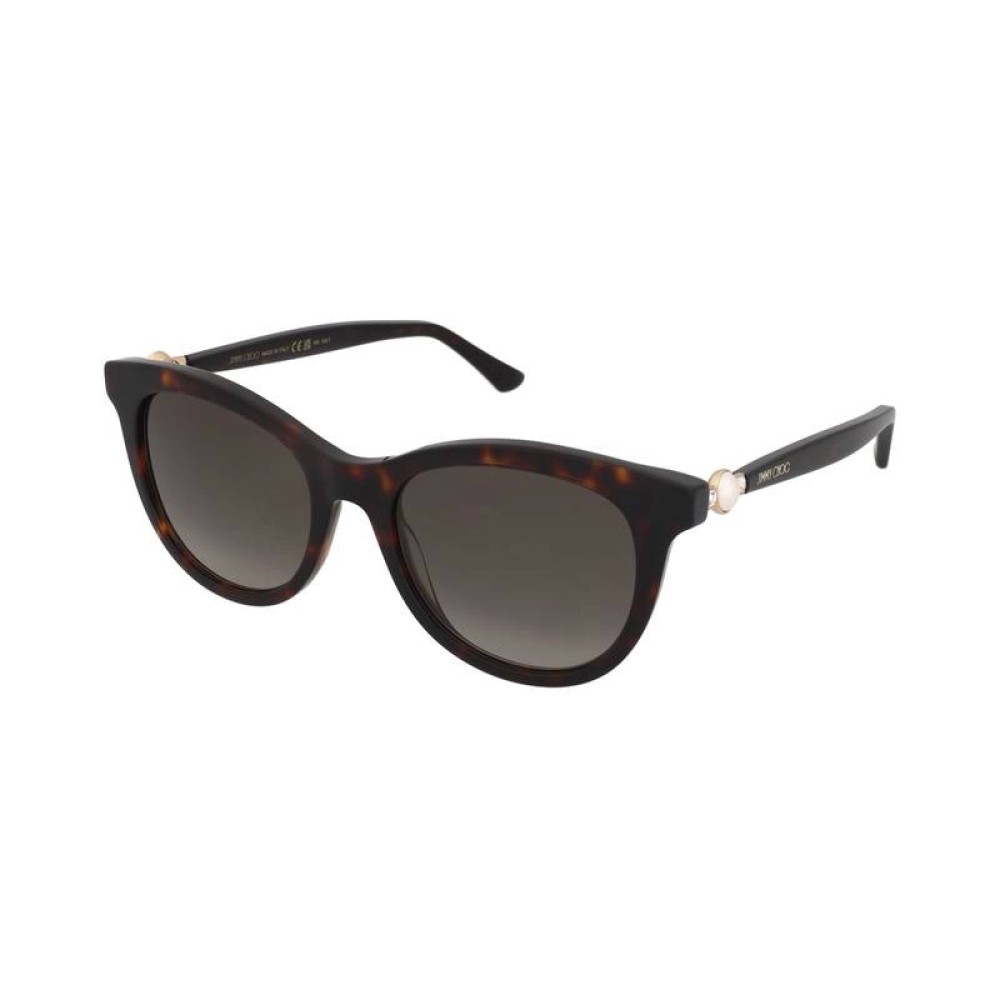 Jimmy Choo ANNABETH/S - 086HA - 51 Napszemüvegek Havana Pillow (Lekerekített)