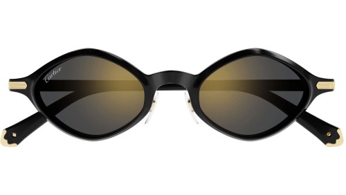 Cartier CT0540S - 001 - 48 Napszemüvegek Fekete Ovális
