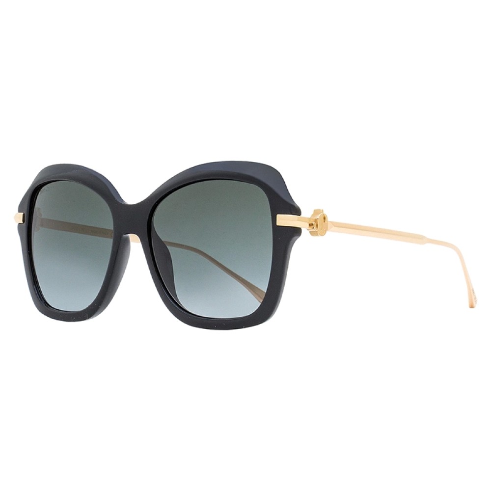 Jimmy Choo TESSY/G/S - 8079O - 56 Napszemüvegek Arany,Fekete Szögletes