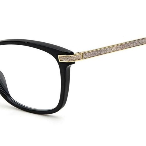Jimmy Choo JC269 - 807 - 54 Optikai keretek Arany,Fekete Szögletes
