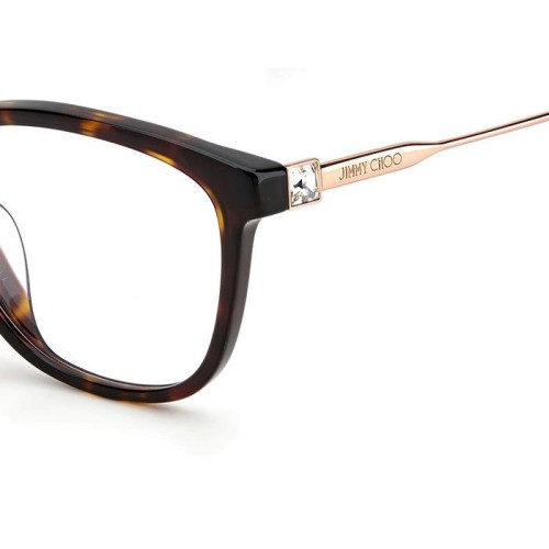 Jimmy Choo JC325/F - 086 - 53 Optikai keretek Havana Pillow (Lekerekített)