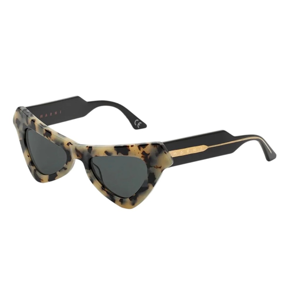 Marni 89X Fairy Pools Puma - 50 Napszemüvegek Barna,Fekete,Mintás Cat Eye (Macskaszem)