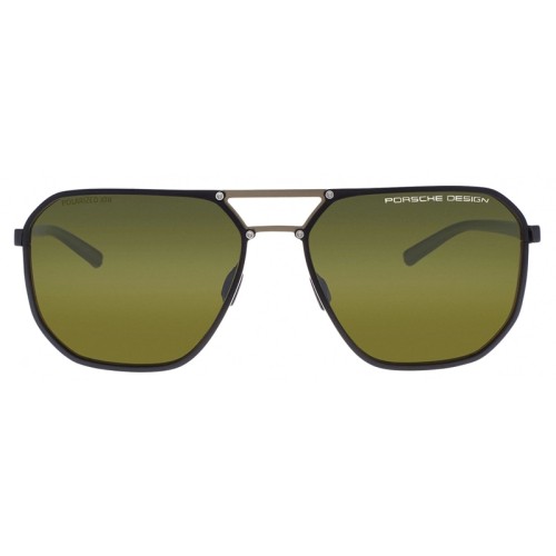 Porsche Design P8971 - A - 61 - POLARIZÁLT LENCSÉKKEL Napszemüvegek Fekete Pilóta (Aviator)
