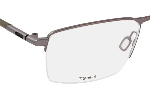 Porsche Design P8765 TITANIUM - C - 55 Optikai keretek Szürke Szögletes