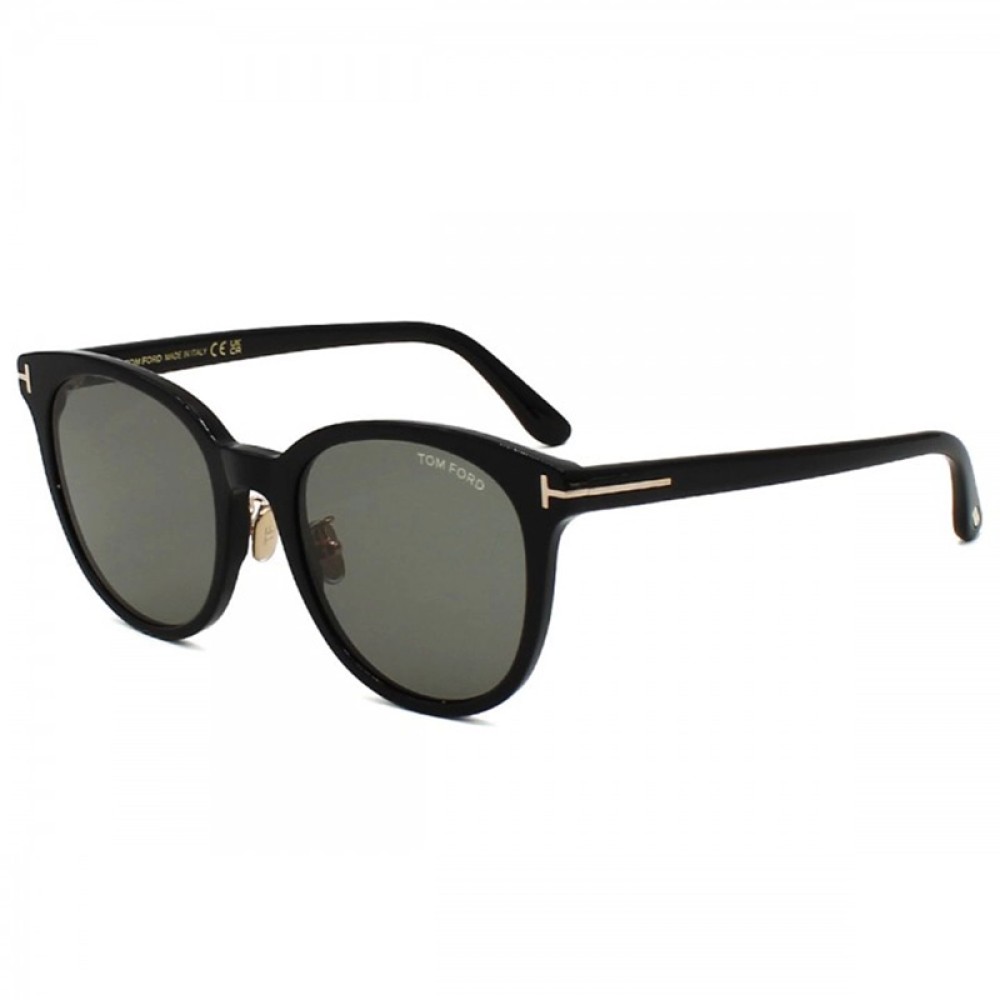 Tom Ford FT1133-K ECO - 01A - 55 Napszemüvegek Fekete Lekerekített