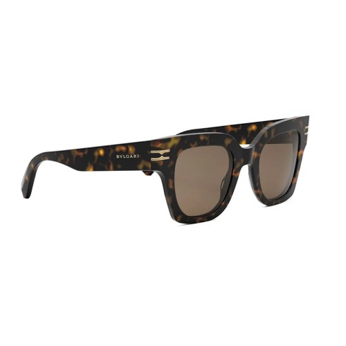 Bvlgari BV40013I ZERO1 - 52E - 49 Napszemüvegek Havanna Szögletes