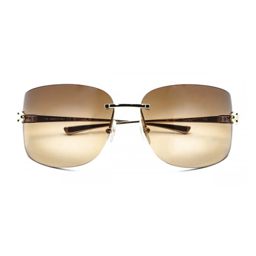 Cartier CT0266S - 004 - 61 Napszemüvegek Arany Szögletes