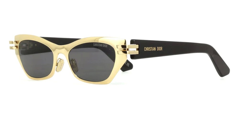 Dior CDIOR B3U - B0A0 D - 53 Napszemüvegek Arany,Fekete Cat Eye (Macskaszem)