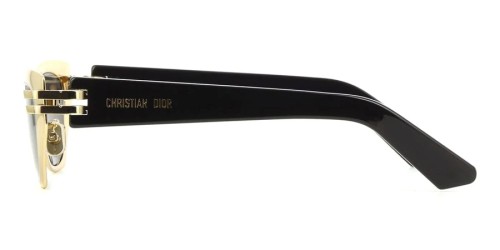Dior CDIOR B3U - B0A0 D - 53 Napszemüvegek Arany,Fekete Cat Eye (Macskaszem)