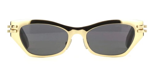 Dior CDIOR B3U - B0A0 D - 53 Napszemüvegek Arany,Fekete Cat Eye (Macskaszem)