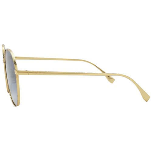 Fendi FE40069U - 30W - 59 Napszemüvegek Arany Kerek