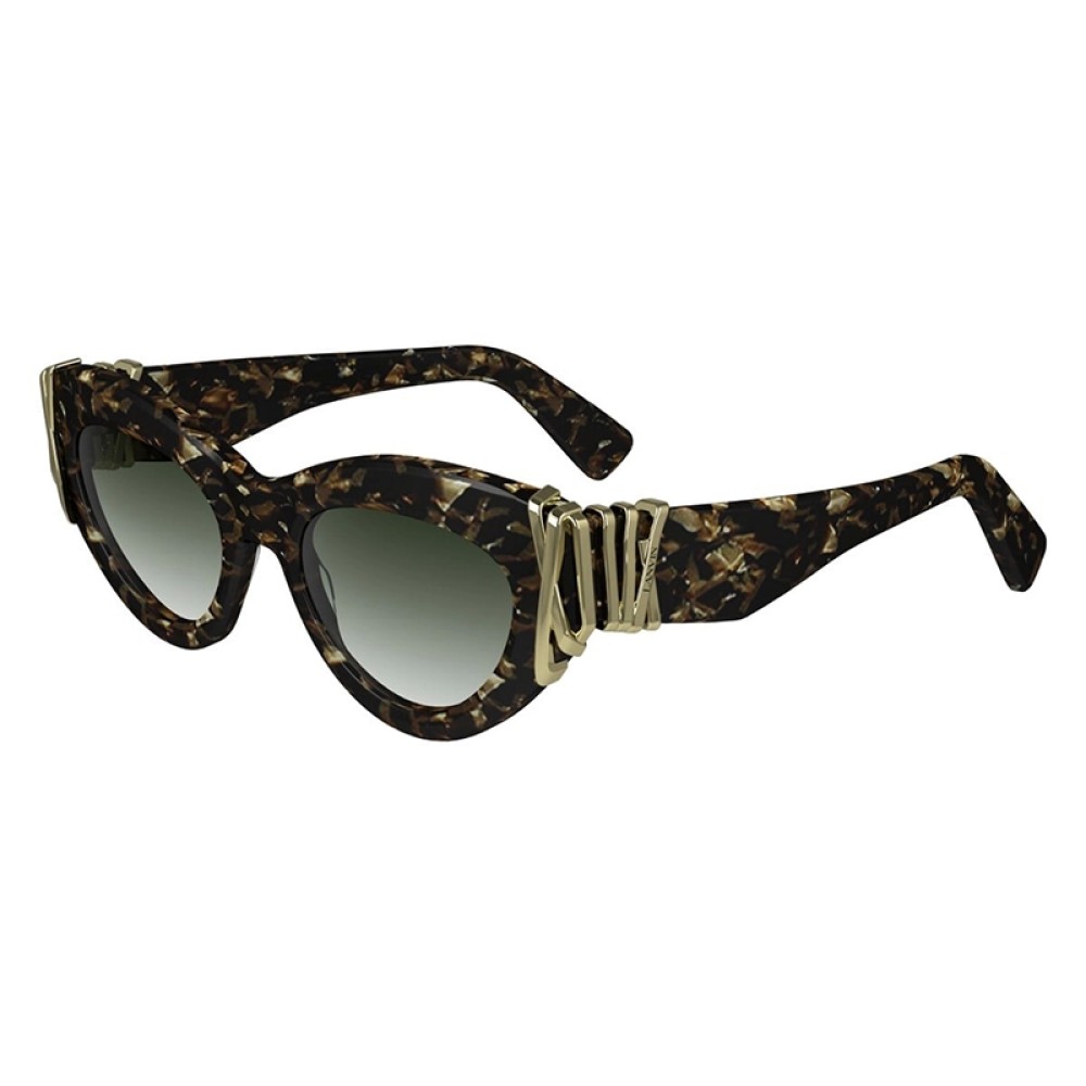 Lanvin LNV671S - 239 - 50 Napszemüvegek Barna,Mintás Cat Eye (Macskaszem)