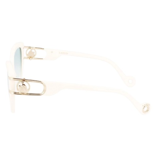 Lanvin LNV643S - 102 - 56 Napszemüvegek Fehér Cat Eye (Macskaszem)