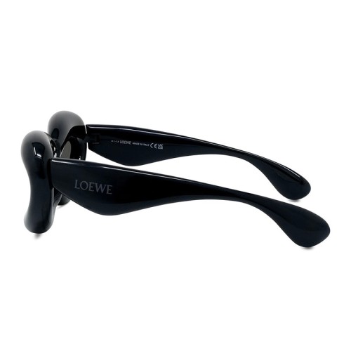 Loewe LW40097I - 01A - 55 Napszemüvegek Fekete Cat Eye (Macskaszem)