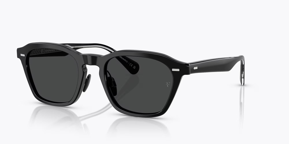 OLIVER PEOPLES OV5593S ROGER FEDERER R-11 - 149287 - 52 Napszemüvegek Fekete Szögletes