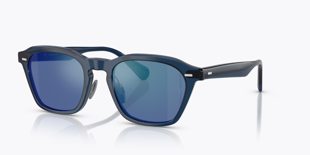 OLIVER PEOPLES OV 5593S ROGER FEDERER R-11 - 178755 - 52 Napszemüvegek Sötétkék Szögletes
