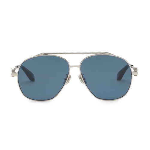 Roberto Cavalli SRC008V - 0579 - 62 Napszemüvegek Ezüst, Fekete Pilóta (Aviator)