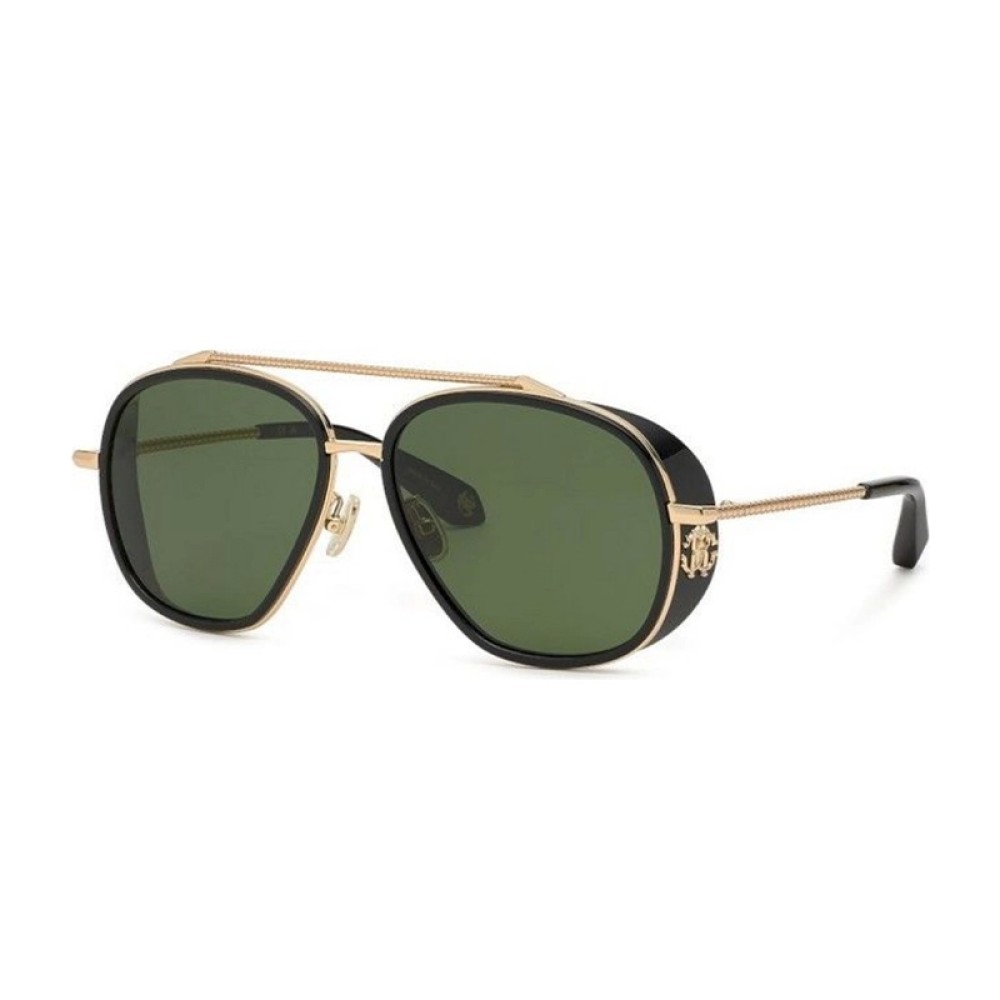 Roberto Cavalli SRC008 - 0300 - 59 Napszemüvegek Arany,Fekete Pilóta (Aviator)