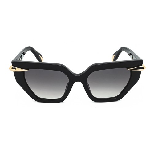 Roberto Cavalli SRC001 - 0700 - 54 Napszemüvegek Fekete, Arany Cat Eye (Macskaszem)