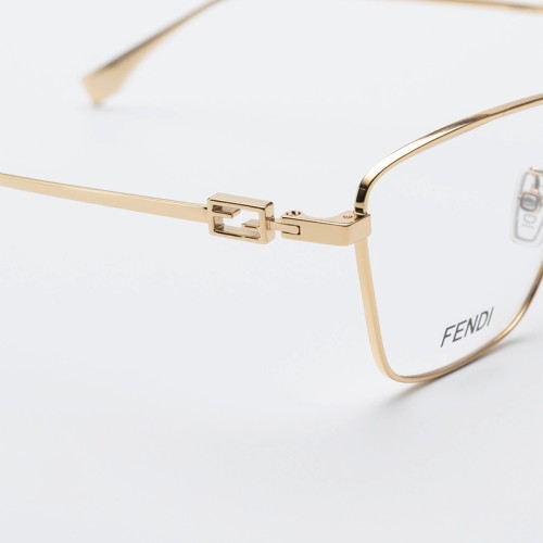 Fendi FE50071U - 030 - 57 Optikai keretek Arany Szögletes
