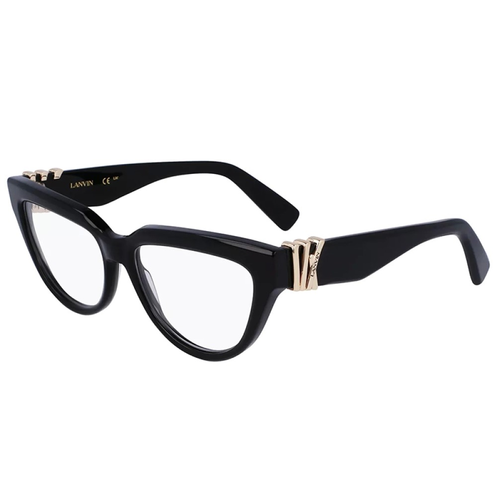 Lanvin LNV2646 - 001 - 54 Optikai keretek Fekete Cat Eye (Macskaszem)