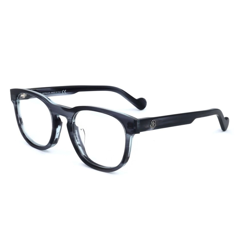 Moncler ML5052-F - 092 - 52 Optikai keretek Kék, Mintás Pillow (Lekerekített)