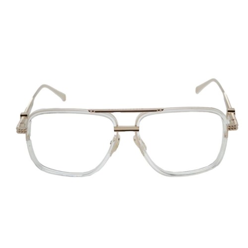Philipp Plein VPP063 ROCK SUPERHERO - 0302 - 58 Optikai keretek Arany,Átlátszó Pilóta (Aviator)