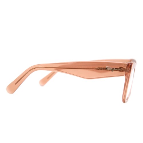 Salvatore Ferragamo SF2865 - 749 - 55 Optikai keretek Rózsaszín,Átlátszó Cat Eye (Macskaszem)