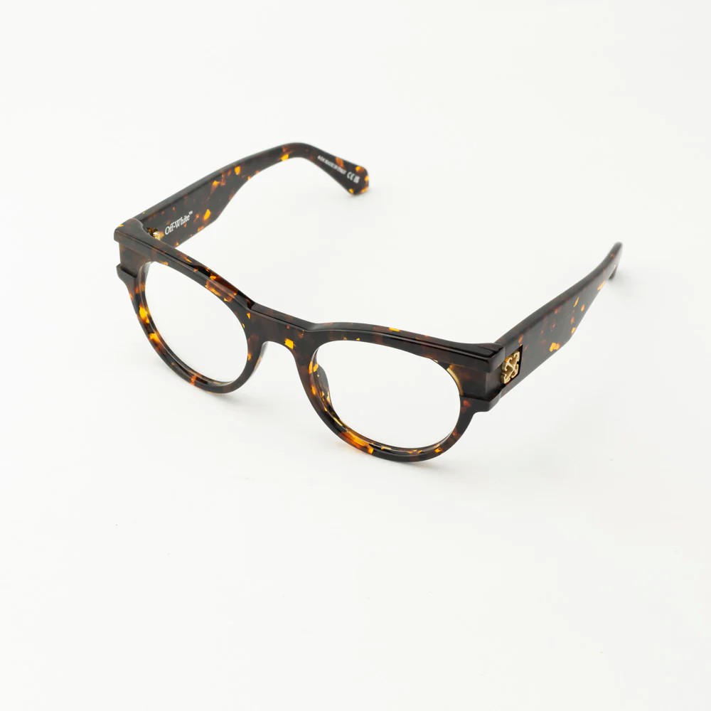 Off-White OERJ087 (STYLE 87) - 6000 - 51 Optikai keretek Dark Havanna Kerek