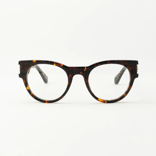 Off-White OERJ087 (STYLE 87) - 6000 - 51 Optikai keretek Dark Havanna Kerek