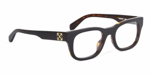 Off-White OERJ07N (STYLE 7N) - 1000 - 51 Optikai keretek Fekete Szögletes