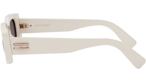 Bvlgari BV40014I B ZERO1 - 25A - 54 Napszemüvegek Fehér Szögletes