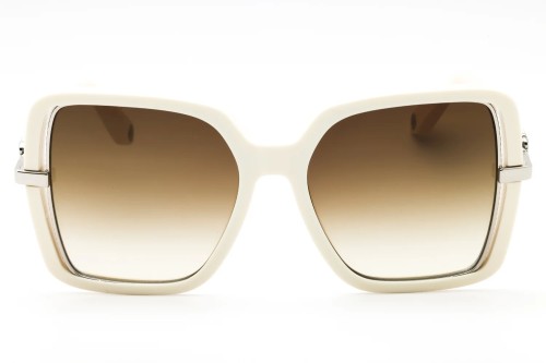 Roberto Cavalli SRC007 - 09X7 - 55 Napszemüvegek Bézs,Ezüst Szögletes