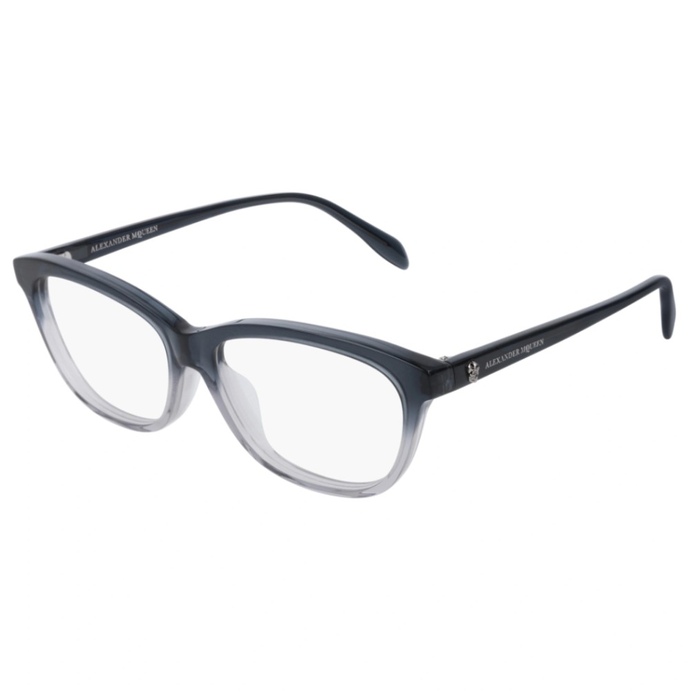 Alexander McQueen AM0165OA - 004 - 55 Optikai keretek Szürke Szögletes