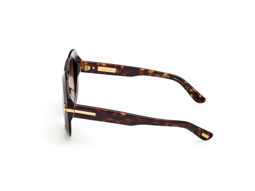 Tom Ford FT1237-F ICON COLLECTION - 52F - 53 Napszemüvegek Havanna Szögletes