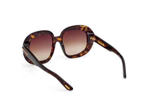 Tom Ford FT1237-F ICON COLLECTION - 52F - 53 Napszemüvegek Havanna Szögletes