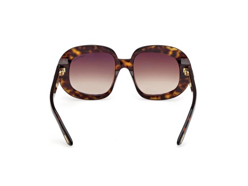 Tom Ford FT1237-F ICON COLLECTION - 52F - 53 Napszemüvegek Havanna Szögletes
