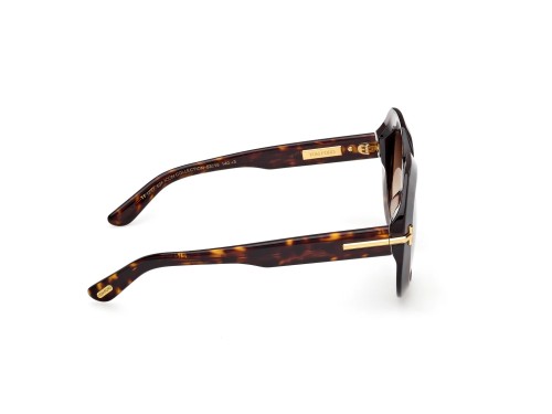 Tom Ford FT1237-F ICON COLLECTION - 52F - 53 Napszemüvegek Havanna Szögletes