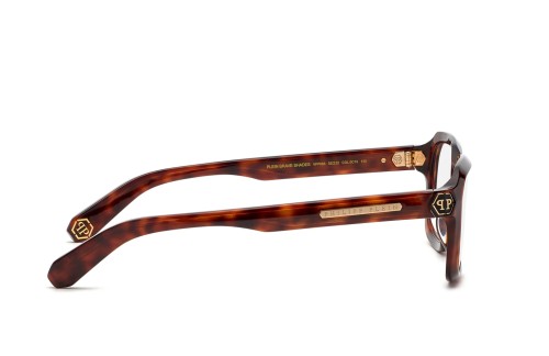 Philipp Plein VPP083 BRAVE SHADE - 0C10 - 52 Optikai keretek Havanna Szögletes