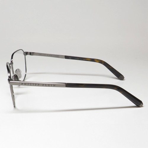 Philipp Plein VPP020 TITANIUM - 0584 - 53 Optikai keretek Ezüst, Havanna Szögletes