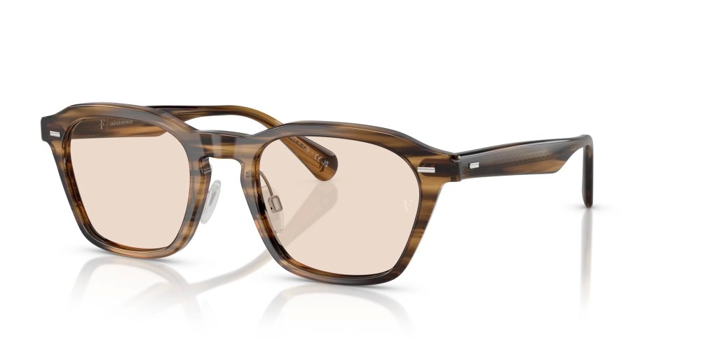 OLIVER PEOPLES OV5593S ROGER FEDERER R-11 - 171973 - 52 - TRANSITIONS LENCSÉKKEL Napszemüvegek Havanna Szögletes