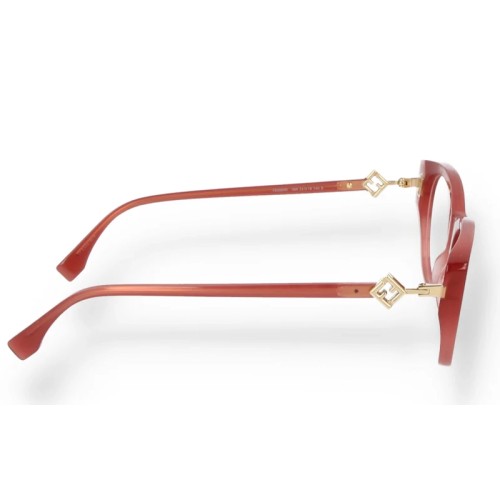 Fendi FE50099I - 069 - 53 Optikai keretek Rózsaszín Cat Eye (Macskaszem)
