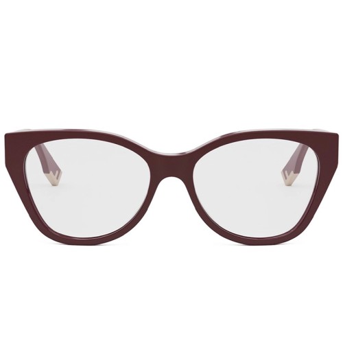 Fendi FE50120F - 069 - 54 Optikai keretek Piros Cat Eye (Macskaszem)