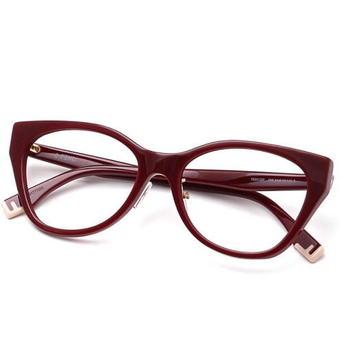 Fendi FE50120F - 069 - 54 Optikai keretek Piros Cat Eye (Macskaszem)