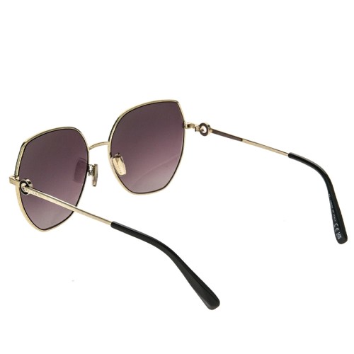 Bvlgari BV40035U - 33T - 58 Napszemüvegek Arany, Fekete Szögletes
