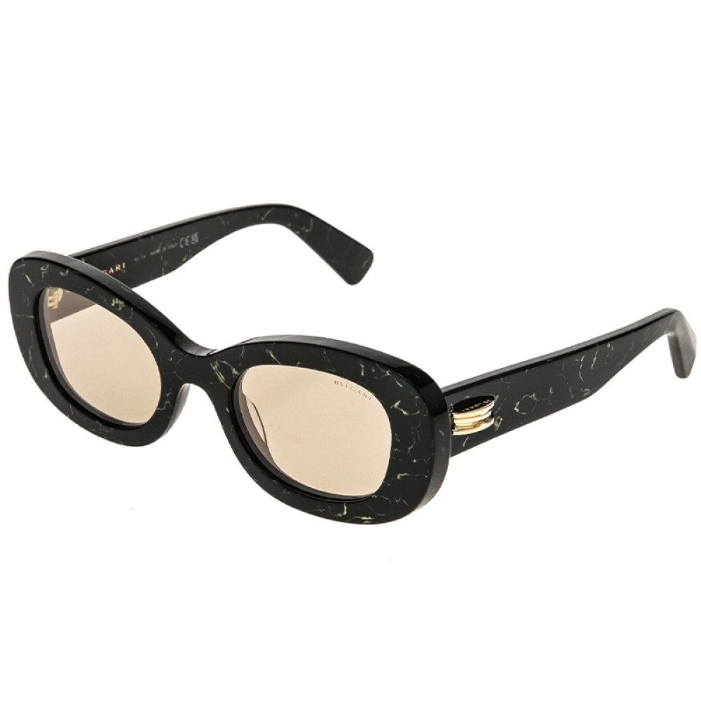Bvlgari BV40039I B ZERO1 - 05L - 50 Napszemüvegek Fekete,Mintás Ovális
