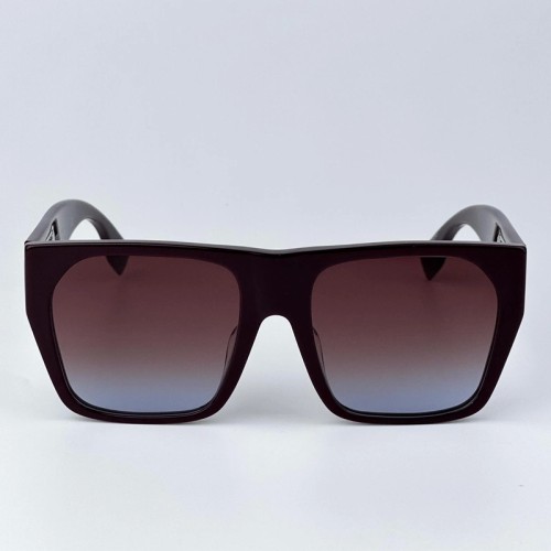 Fendi FE40124F - 81T - 57 Napszemüvegek Lila Szögletes