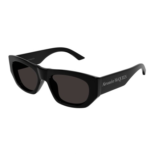Alexander McQueen AM0450S - 001 - 54 Napszemüvegek Fekete Szögletes