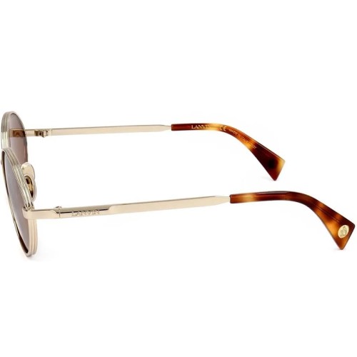Lanvin LNV116S - 723 - 57 Napszemüvegek Arany, Havanna Ovális